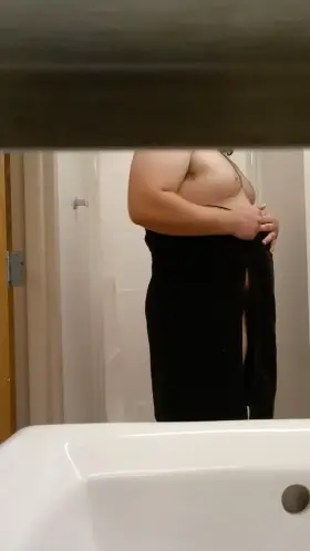 What's under the towel 😉