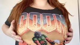 [OC]I need to print more shooter T-Shirts (Quake(1 & Arena 3)/Hexen/Blood,etc. Anywho, any plans for the weekend love?👀👀