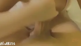 Jerking his dick off in my mouth