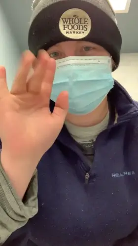 Ever wonder what the cute grocery store girl was hiding? (OC)