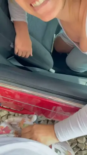 If you were walking and I rolled my window down, would you dump your cum in me too? [m] [f]