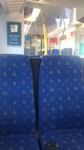 Train jerk off