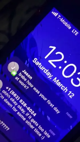 not a wife but she was a new hire at work and had a bf