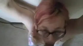 getting that throat used while backed against a wall