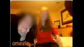 Unexpected blowjob in front of friend or sis, she leaving by disgust