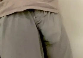 Floppy and soft in my grey sweats