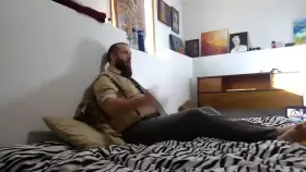 Spanking my naked boy