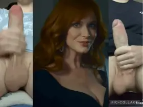 Christina Hendricks's Big Tits deserve Big Cocks