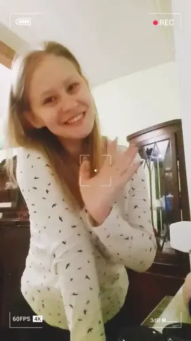 Homemade. An ordinary, unassuming girl, an ordinary sweater and suddenly. BOOM! heh