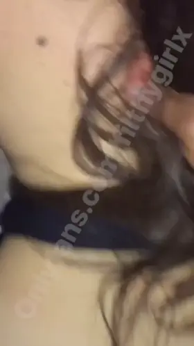 Horny brunetter couldn’t stop pounding on her BBC bull while her cuckie watched