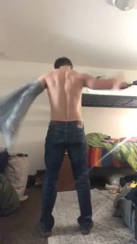 Dom handstand. Maybe I’ll take off my pants next