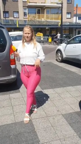 I wonder if in the Netherlands they give fines for showing boobs - so much monitoring there. Heh