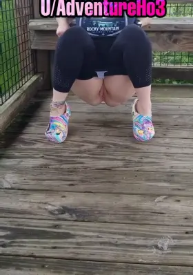 Pissing on the boardwalk. [OC] [F] [0:39]