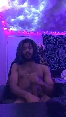 Ball pulling while jerking is so stimulating