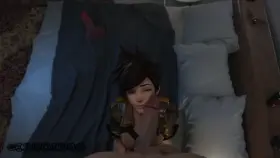 Tracer Gets Dick Slapped (isq) [Overwatch]