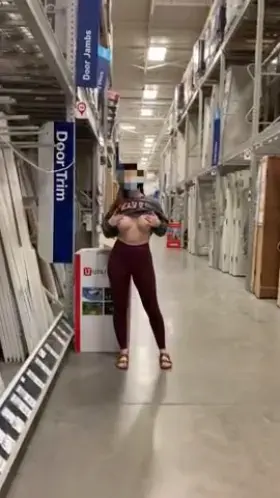What would you do if you caught me at Lowe's?