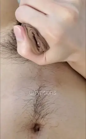 Moaning and stroking