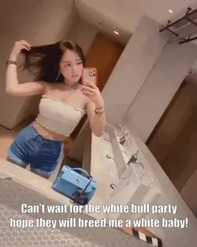 You heard what your gf said and you just get hard by imagining how many bwc she will fuck with