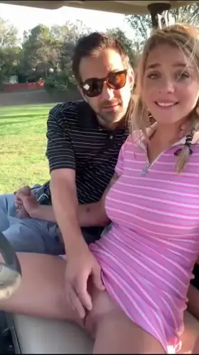 When she tries to convince you golf days aren't just for the boys