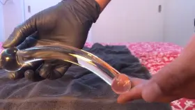 First few drips after a week of chastity