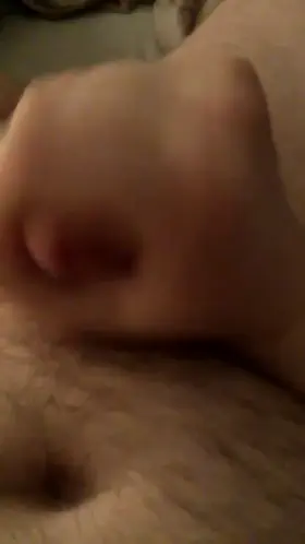 Cumming over myself with my cut cock