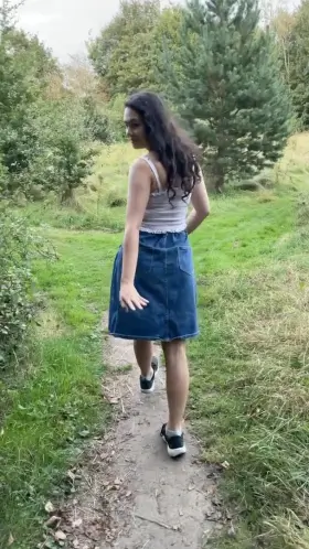 I like being a little bit naughty on my walks!