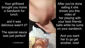 That sandwich was DELICIOUS. wonder what the secret sauce was..