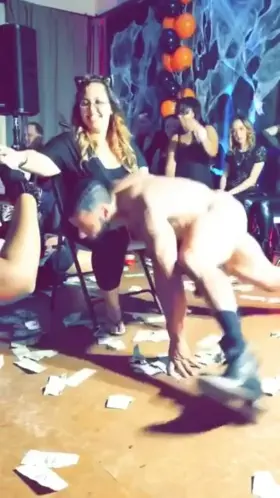 Fun with friends in the room