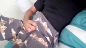 just slowly stroking my thick cock 😌🥴