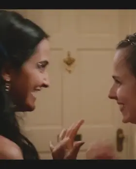 Amrit Kaur & Pauline Chalamet slo-mo