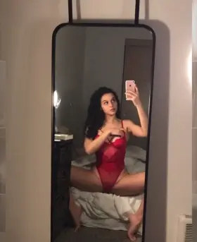 A Little tease in the mirror
