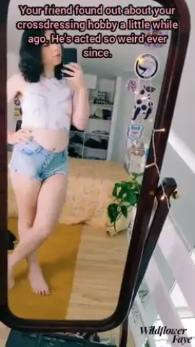 You knew you were taking a risk by indulging your friend's requests, but you thought you were just being friendly. But it turns out he didn't want a friend. He wanted a sissy cockslut... Now you indulge his booty calls.