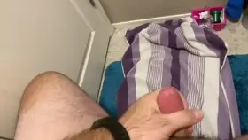 Love shooting my cock