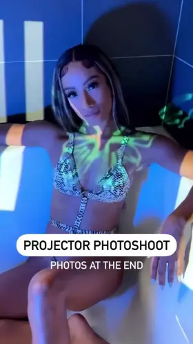 New Sasha photoshoot in the tub