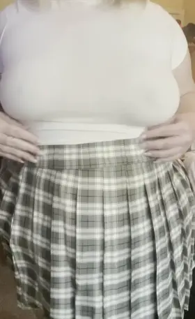 Do you think I’d get sent to the principal’s office for this outfit?