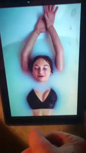 Bathing her in my cum