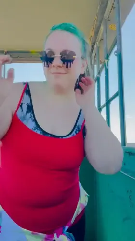 I should have just hiked topless 🤷‍♀️