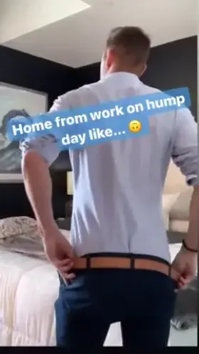 Wondering how many guys wear thongs at my office 😏