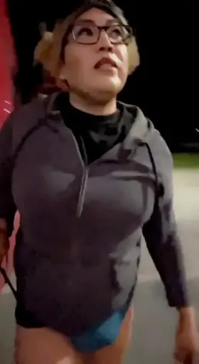 Cute bulge in some cute panties… why even tuck? And yes I work like this all the time