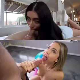 Alina and Violet are two young latinas who know how to pleasure a man!