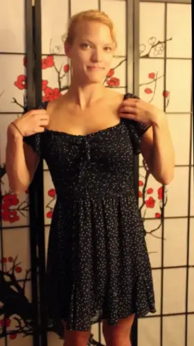 Dresses need to come off, always