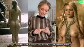 [Ass][Topless]Alicia Agneson Nice Ass And Tits In Vikings S05E03