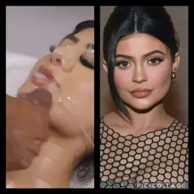 Kylie Jenner taking a load