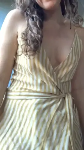 this dress was made for ripping off and cumming inside me
