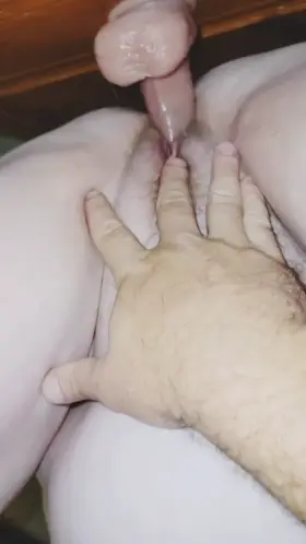 Hubby's camera light shut down right before I squirt.