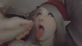 Nympho cum guzzling slut at your service ~ 😇 (oc)