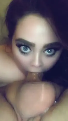 I've been told that I have really pretty eyes when swallowing dick what do you think?