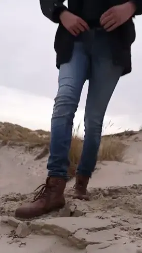 The beach can be fun during winter too!