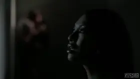 The kissing couple in the alley makes Asa horny