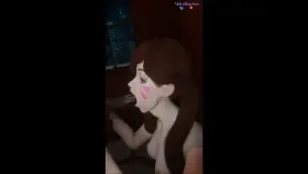 D.va enjoying a cock (ShiroHanSan) [Overwatch]